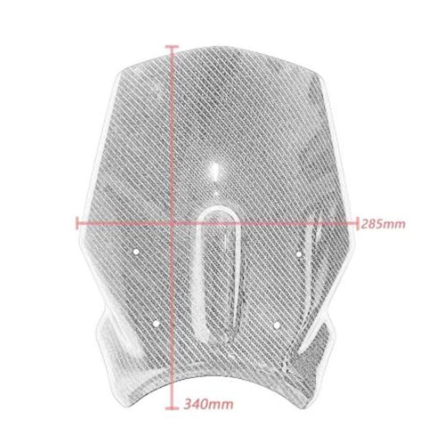 並行輸入品 バイクアクセサリーフロントガラスブラケットネジフェアリング付き Colove 500F ZF500F ZF 500 F ZF 500F 400Fの画像