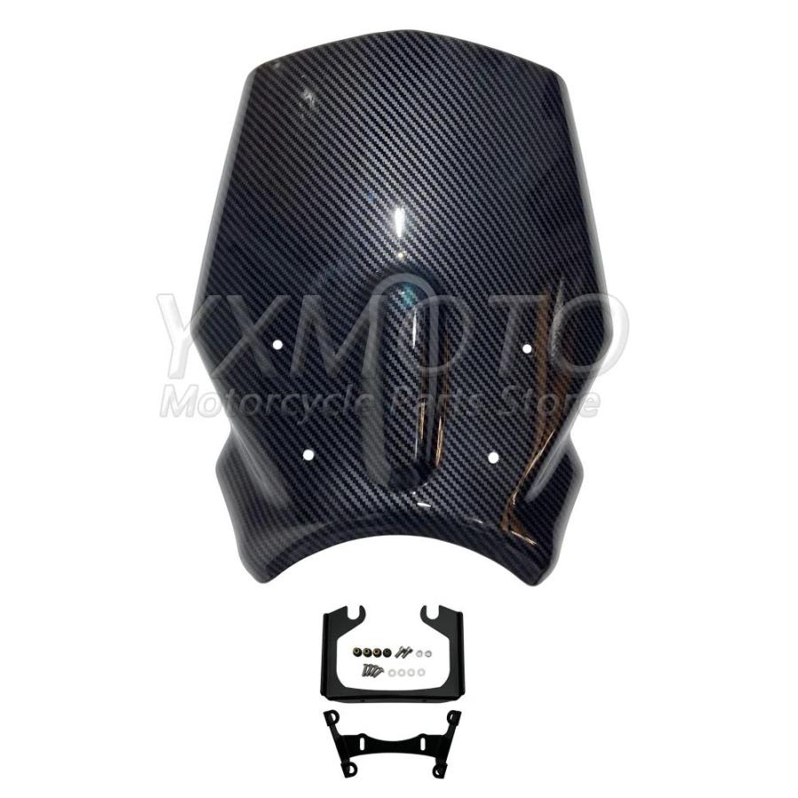 並行輸入品 バイクアクセサリーフロントガラスブラケットネジフェアリング付き Colove 500F ZF500F ZF 500 F ZF 500F 400Fの画像