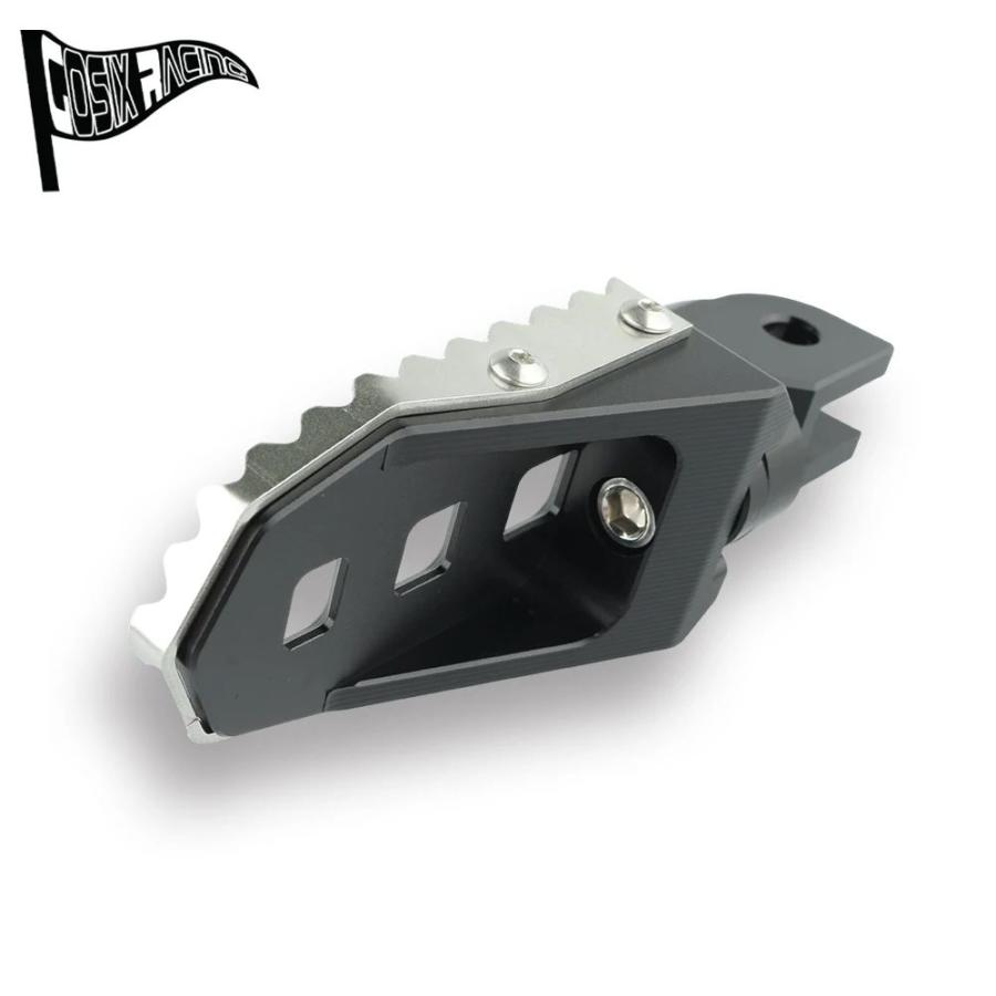 並行輸入品 バイクフロントフットレストプレートフットペグ NC750X NC750S 2016-2025 ブルバードM90 2009-2015 GL1800 F6B モデの画像