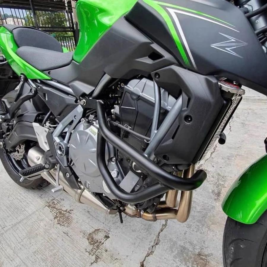 並行輸入品 Z650 エンジンバンパーバイクバンパー落下防止バー本体保護フレームカワサキ Z650 Z650RS_1