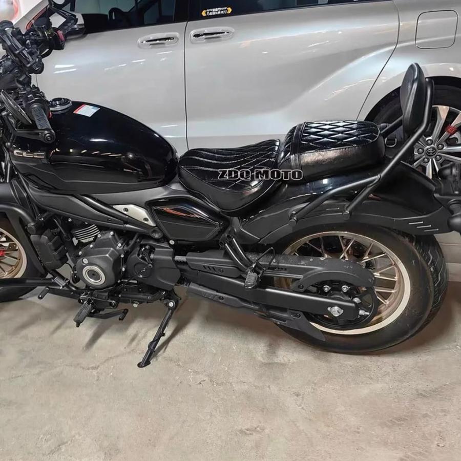 並行輸入品 CFMOTO 450CLC CLC450 CL-C 450 2023-2025 バイクダイヤモンド 2.0 アップグレード分割シートクッション運転席助手席_7