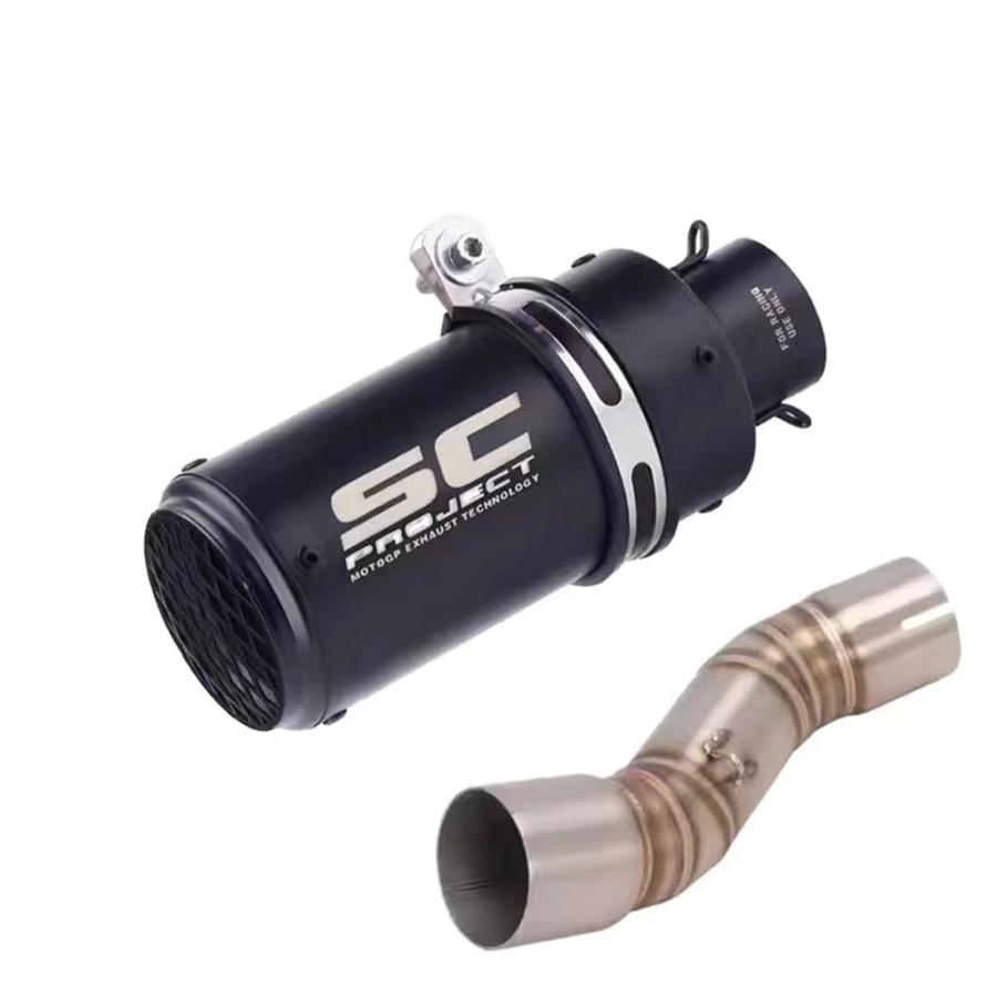 並行輸入品 CF MOTO バイクマフラー CF700 カーボンマフラー CFMOTO 700CLX CL-X700 CLX700の画像