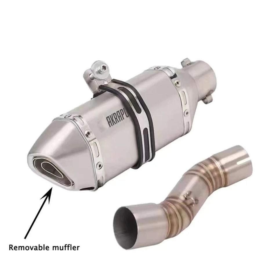 並行輸入品 CF MOTO バイクマフラー CF700 カーボンマフラー CFMOTO 700CLX CL-X700 CLX700の画像