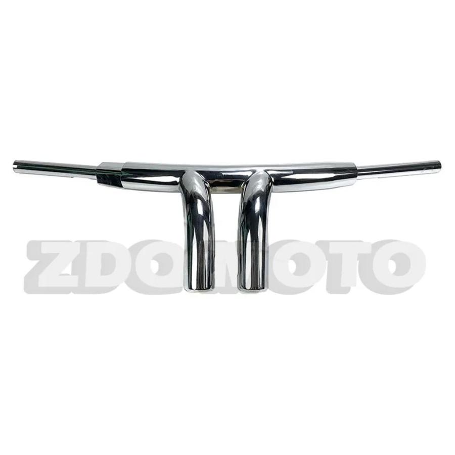 並行輸入品 ZDQ プレミアム高級カスタムバイク T ハンドルバーハーレーソフトテールファットボーイローライダーダイナファットボ_5