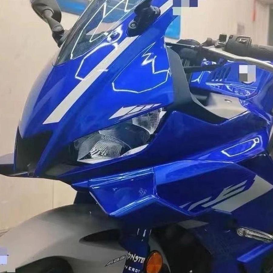 並行輸入品 バイク良固定フロントウィングエルロン ヤマハ YZF R3の画像