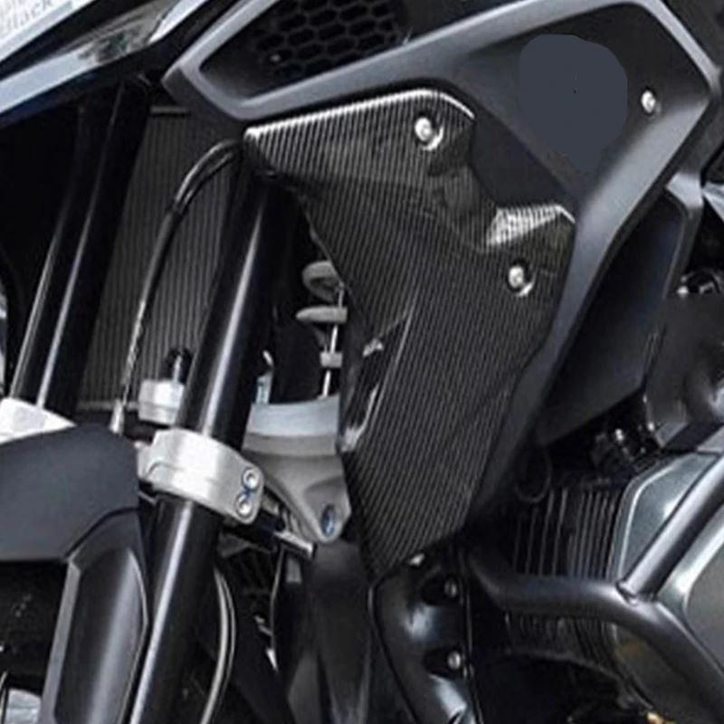 並行輸入品 BMW R1250GS R1250 gs 2018-2024 フロントラジエーターガードフレームサイドパネルカーボンフェアリングカバーの画像