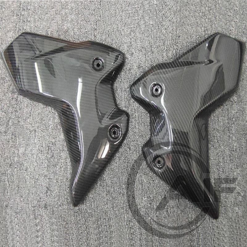 並行輸入品 BMW R1250GS R1250 gs 2018-2024 フロントラジエーターガードフレームサイドパネルカーボンフェアリングカバーの画像
