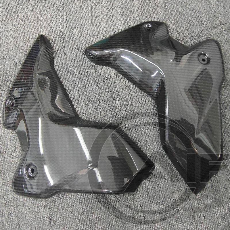 並行輸入品 BMW R1250GS R1250 gs 2018-2024 フロントラジエーターガードフレームサイドパネルカーボンフェアリングカバーの画像