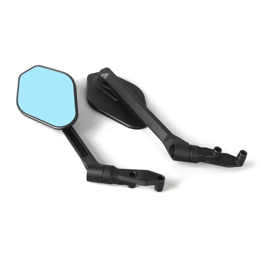 並行輸入品 バイクバーエンドサイドビジョンミラーアンチグレアハンドルマウントヤマハ TMAX560 2025 2026 モデル適合_6