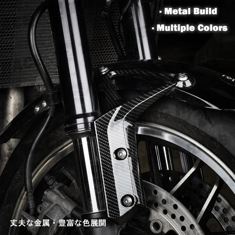 並行輸入品 Z900rs メタルフロントフェンダーアームブラケットセット