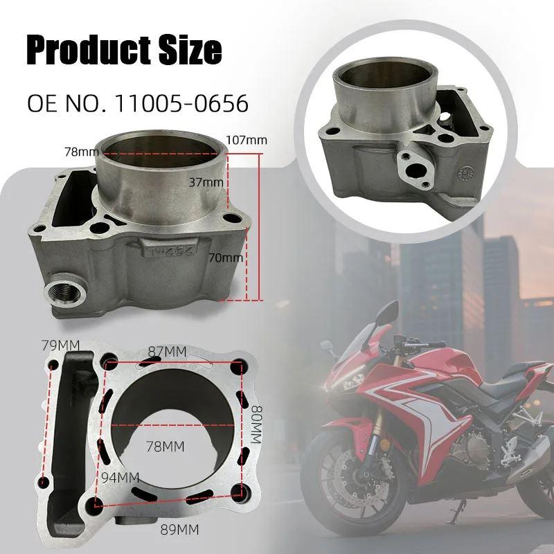 並行輸入品 78 mmビッグボアシリンダーピストンキットカワサキ KLX 250