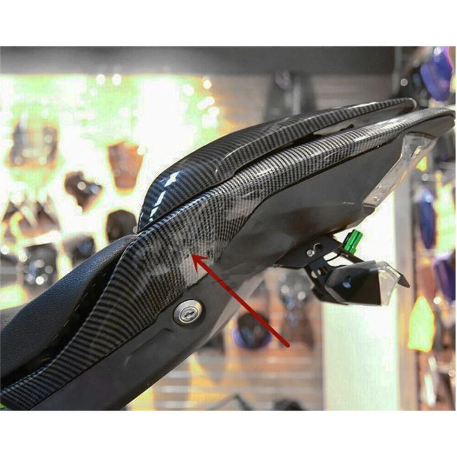並行輸入品 カワサキ Z900 Z900 2017 2018 2019 2020 2021 2022 2023用 バイクリアサイドカバーの画像