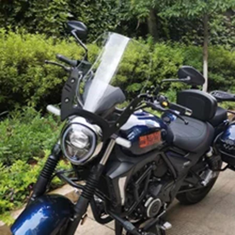並行輸入品 フォーハオジュエ TR300 ツーリングエディション ウインドシールド バイク造