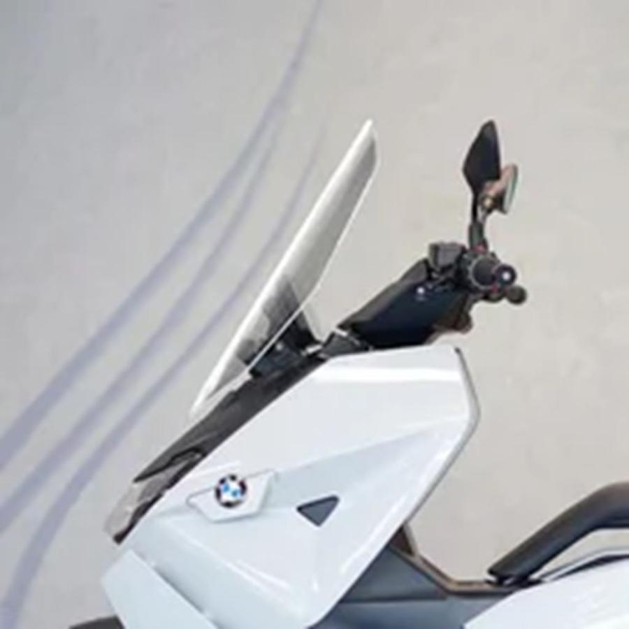 並行輸入品 BMW CE04用フロントガラスカスタム：高め幅広クリアフロントガラスプロテクターアクセサリー_11