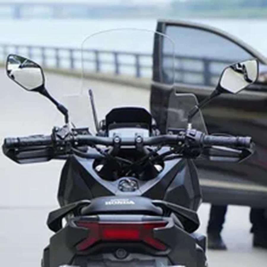 並行輸入品 サンディロホンダNS150XC用フロントウィンドシールドカスタム 拡幅クリアウィンドシールドカスタムバイク部品
