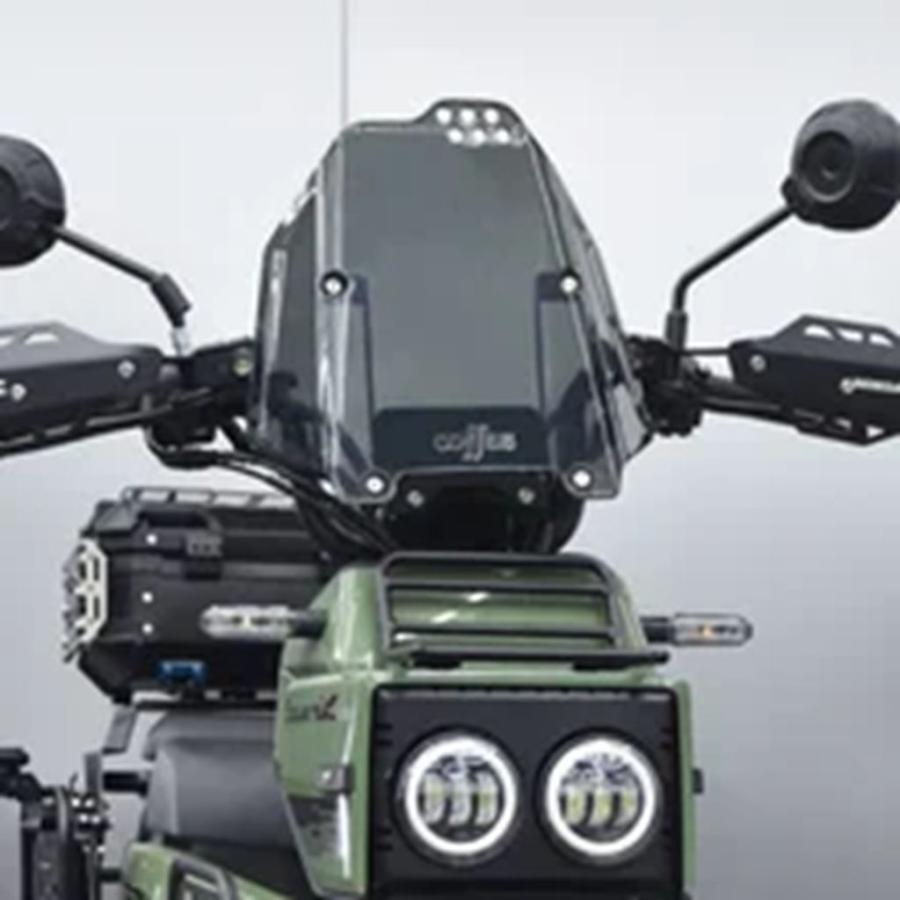 並行輸入品 ホンダスクエアX125用ウィンドシールドカスタム 高精細クリア大型ウィンドシールド フェアリング装飾アクセサリー_5
