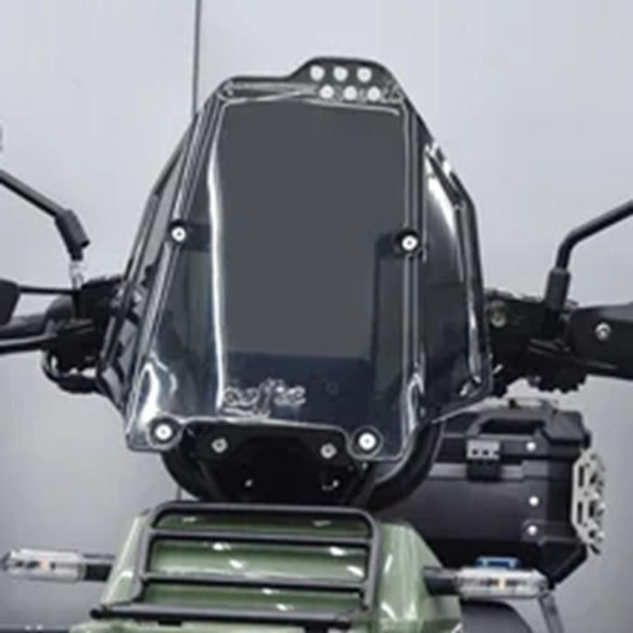 並行輸入品 ホンダスクエアX125用ウィンドシールドカスタム 高精細クリア大型ウィンドシールド フェアリング装飾アクセサリー_6
