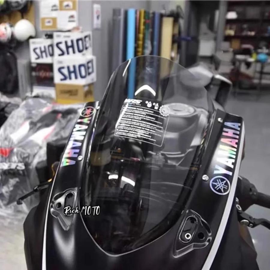 並行輸入品 ヤマハ R1 R1M 2020-2024 カスタムフロントウィンドシールド スポーツ用の画像