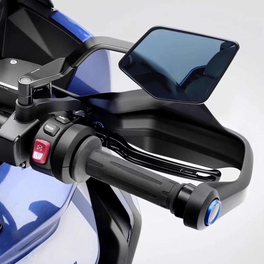 並行輸入品 ホンダ X-ADV750/350ADV/150ADV カスタムブレード固定翼バックミラー CNC 合金_4