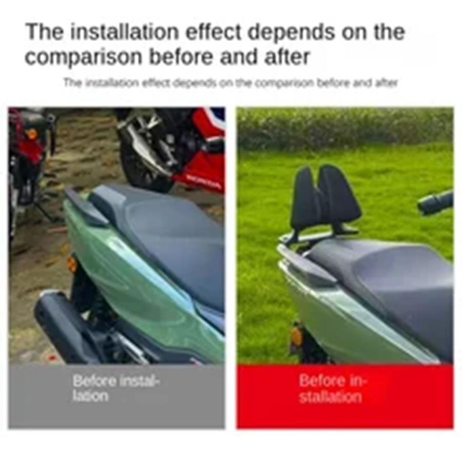 並行輸入品 ホンダNS150GXカスタム用リア人間工学基づいたリア腰椎サポートメモリーフォーム_8