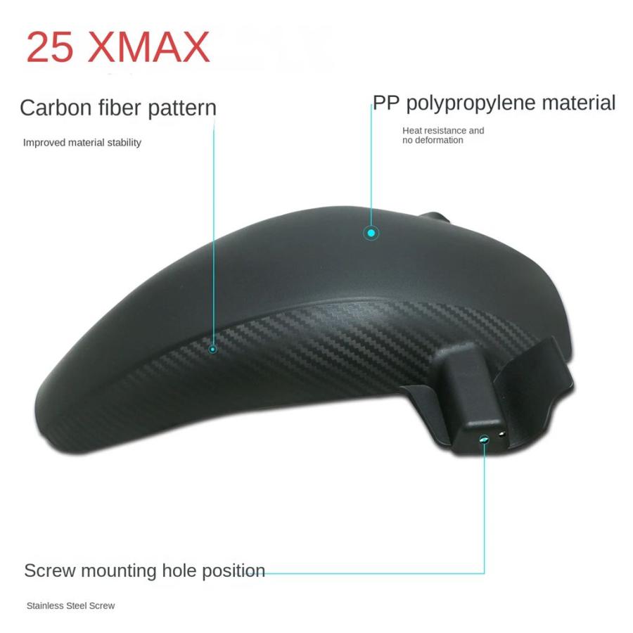 並行輸入品 ヤマハ XMAX300 カスタム用 マッドガード XMAX 延長マッドガード リアマッドガード