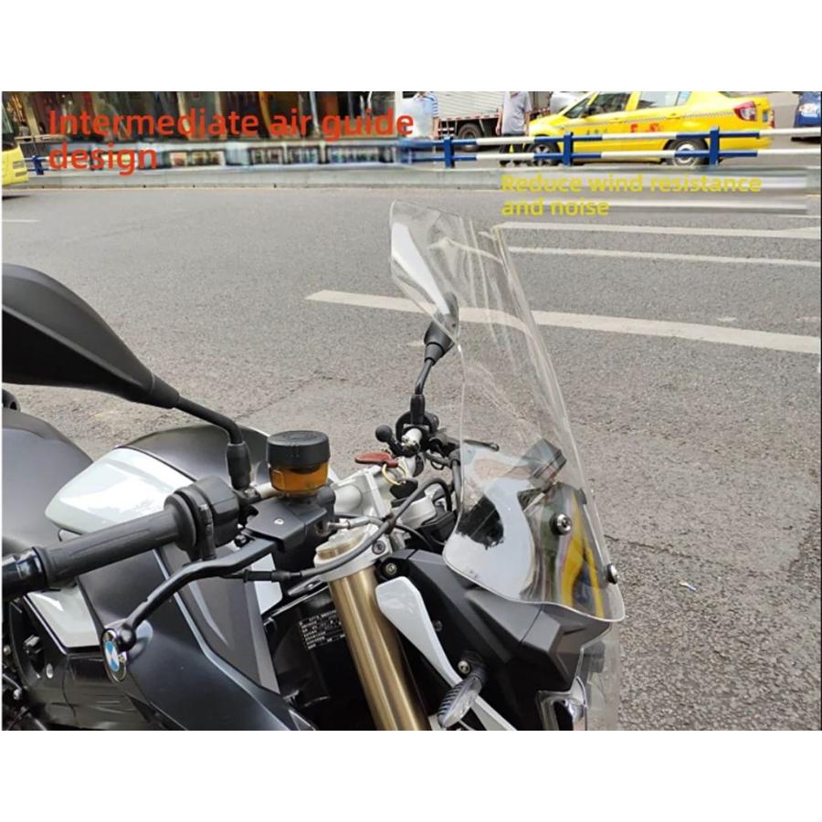 並行輸入品 BMW F800R フロントガラス用 フロントガラスインレットガラス素材上げたフロントガラス付きの画像