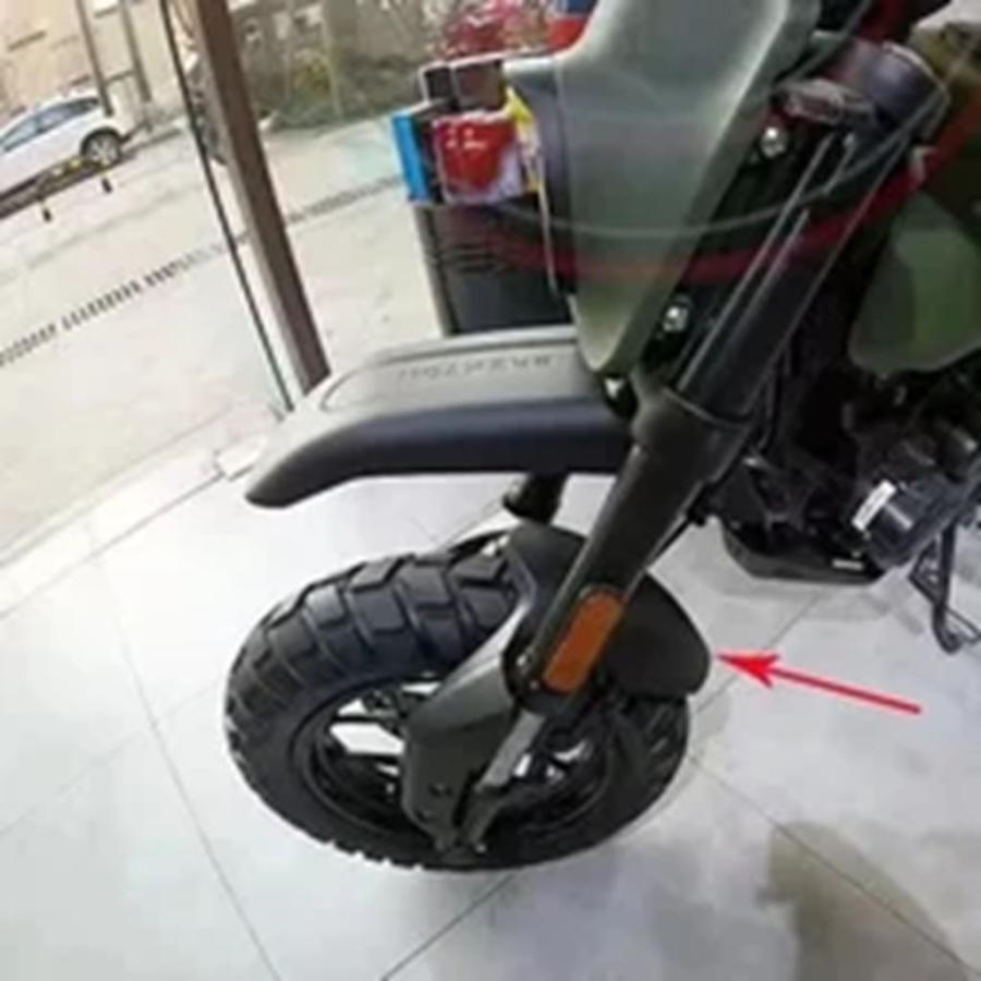 並行輸入品 フロントフェンダーフィットクロスファイア 125 XS マッドガードスプラッシュマッドガードプロテクターホイールハガ