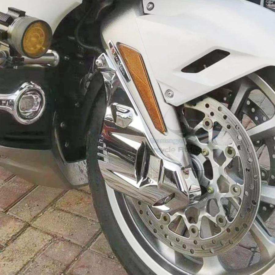 並行輸入品 ホンダバイク 二輪用フロントキャリパーカバー 保護サイドトリムカバー ヒンジ 容量性 ゴールドウイング1800 F6Bの画像