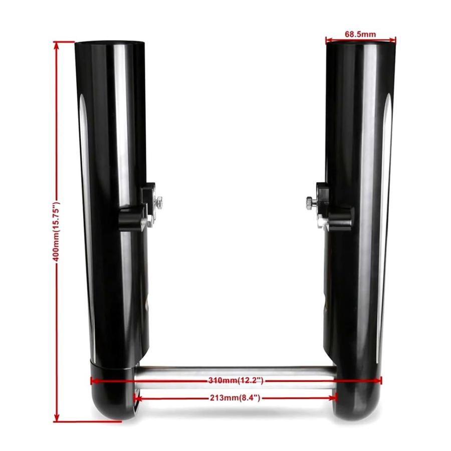 並行輸入品 CNC 中空カットフォーク脚ハーレーダビッドソン FLT ツーリング 2014-UP バガーストリートロードグライドキング FLHX_7