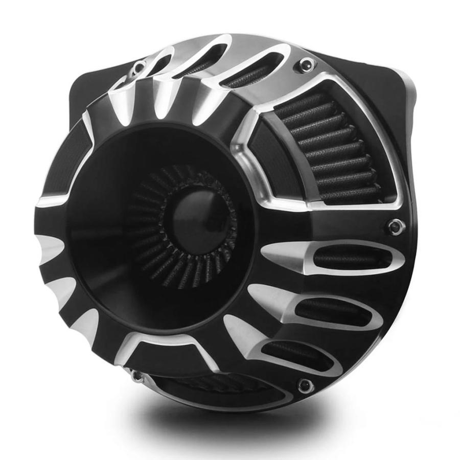 並行輸入品 ドリフト AIR クリーナーキットフィルターハーレー FLHX ストリートグライド FLTR ロードグライド FLHX ロードキングの画像