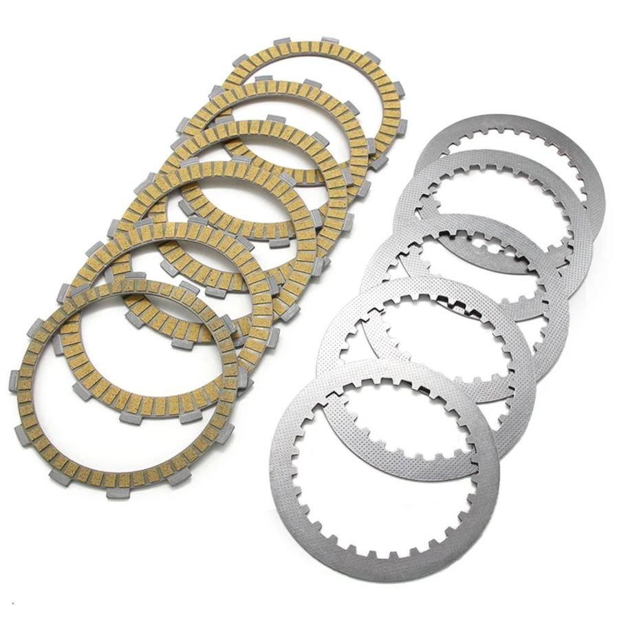 並行輸入品 バイククラッチ摩擦ディスクプレートキットホンダ CB-1 CB400F CB400 VTEC NC39 NC42 CBX400F CBX550の画像