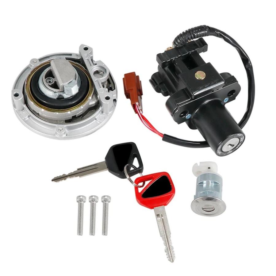 並行輸入品 バイク点火スイッチシートロックキー燃料ガスキャップセットホンダ CB650RA CBR650RA CBR650RA2 AC 2011-2013 年_2