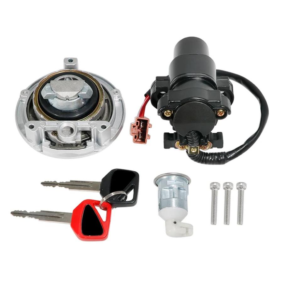 並行輸入品 バイク点火スイッチシートロックキー燃料ガスキャップセットホンダ CB650RA CBR650RA CBR650RA2 AC 2011-2013 年_4