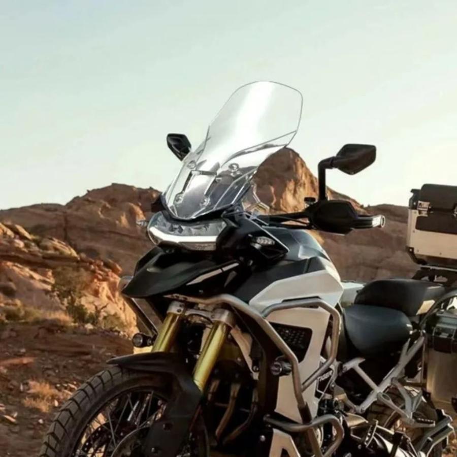 並行輸入品 TIGER 1200GTフロントガラスアップグレード フロントガラスレインガードアクセサリーの画像