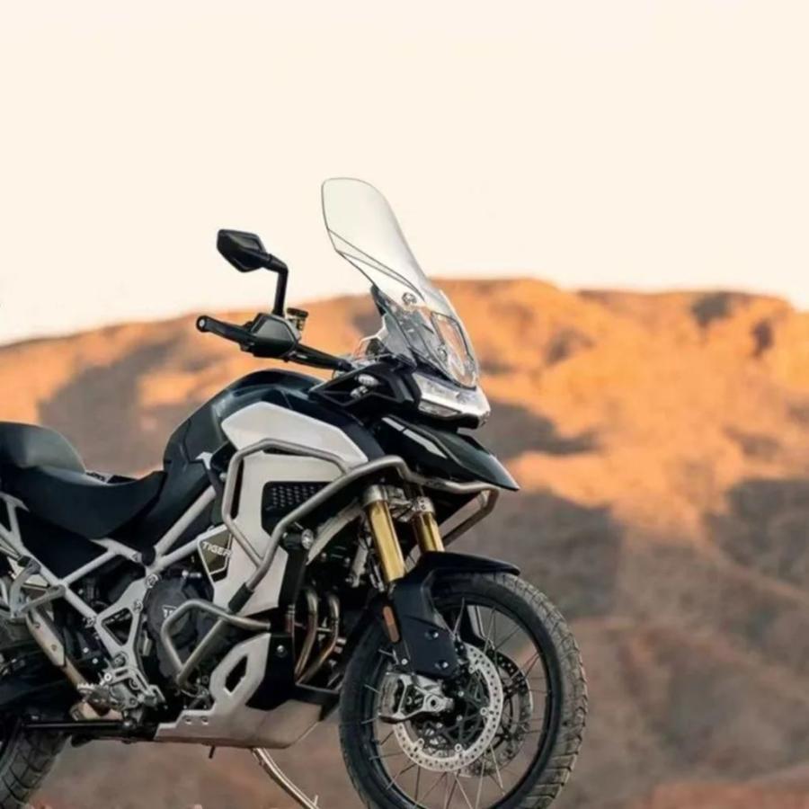 並行輸入品 TIGER 1200GTフロントガラスアップグレード フロントガラスレインガードアクセサリーの画像