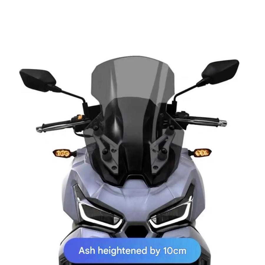 並行輸入品 Sym Adx 125 バイクフロントガラス強化拡大ウインドディフレクター Sym Adx 125 125Adxの画像