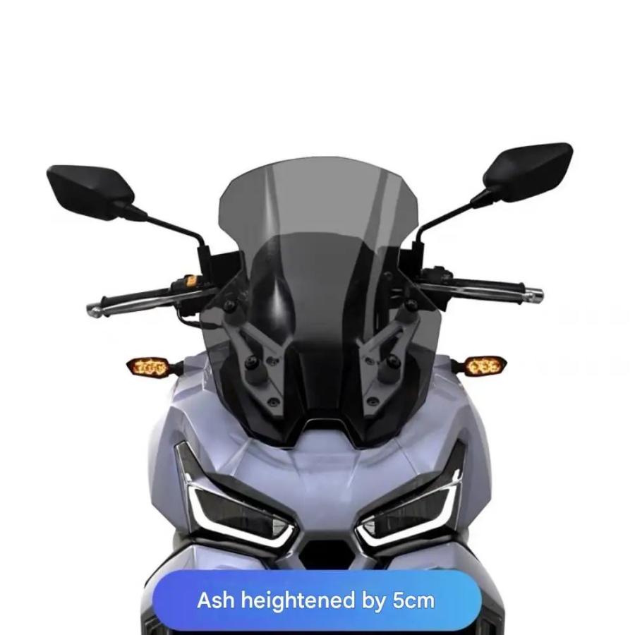 並行輸入品 Sym Adx 125 バイクフロントガラス強化拡大ウインドディフレクター Sym Adx 125 125Adxの画像