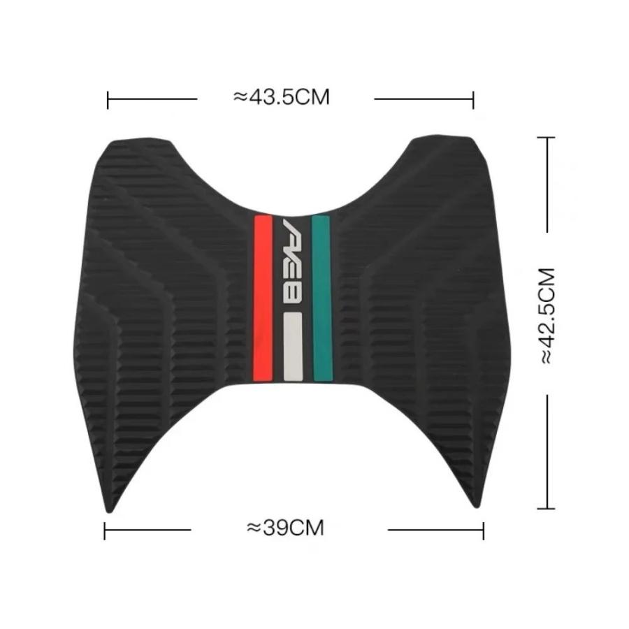 並行輸入品 CFMOTO ZEEHO AE8 AE8 + AE8S + アクセサリーペダルゴムパッドノンスリップ防水フットパッドの画像