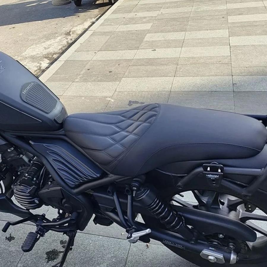 並行輸入品 ホンダバイクレブル CM300CM300 ワンピースシートクッション CM500 ダブルシートソフト防水シートクッション_4