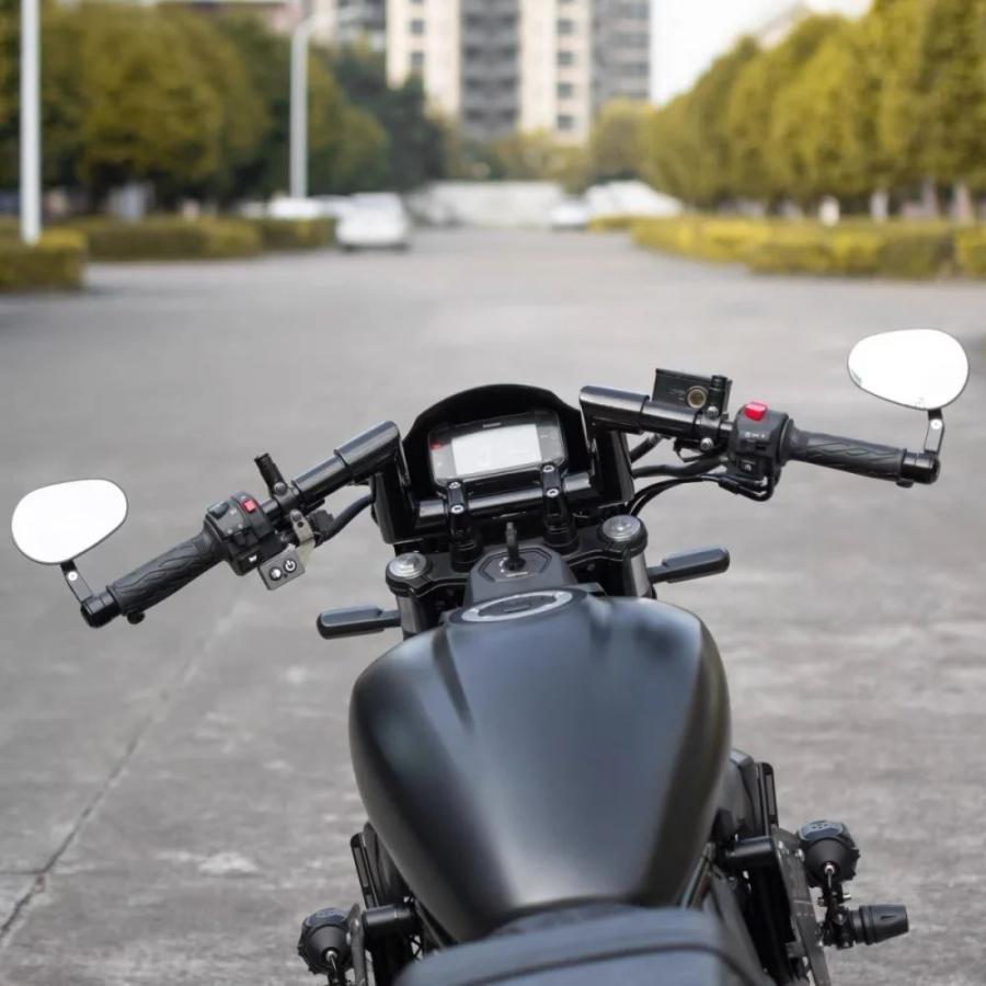 並行輸入品 Haojue バイク TR300 方向ハンドルバー 42 チューブハンドルバーハーレースタイルハンドルバー_5