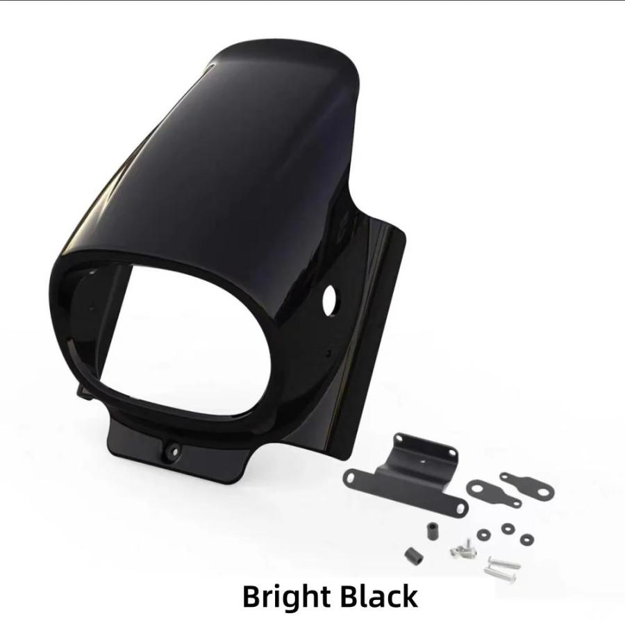 並行輸入品 QJMOTO SRV350 オリジナルヘッドライトカバーヘッドディフレクターカバー装飾ヘッドライトカバーアクセサリー_8