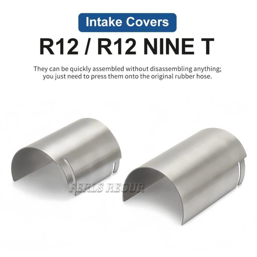 並行輸入品 BMW R12 / NINET 2024-2025用ステンレスエアインテーク