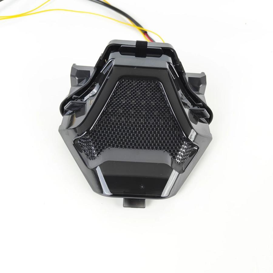 並行輸入品 ヤマハ R3 R25 MT03 MT07MT-25 リアテールライト装飾 LED 流れるライトブレーキライトアセンブリ APP 制御