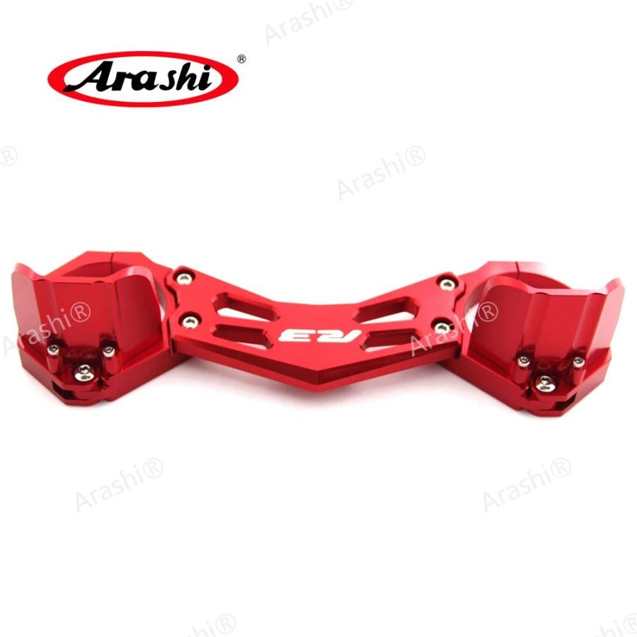 並行輸入品 MT-03 MT25 2015-2018 バイク用CNCフロントショックフォークブレースバランスクランプブラケット ヤマハ MT03 MT25 2