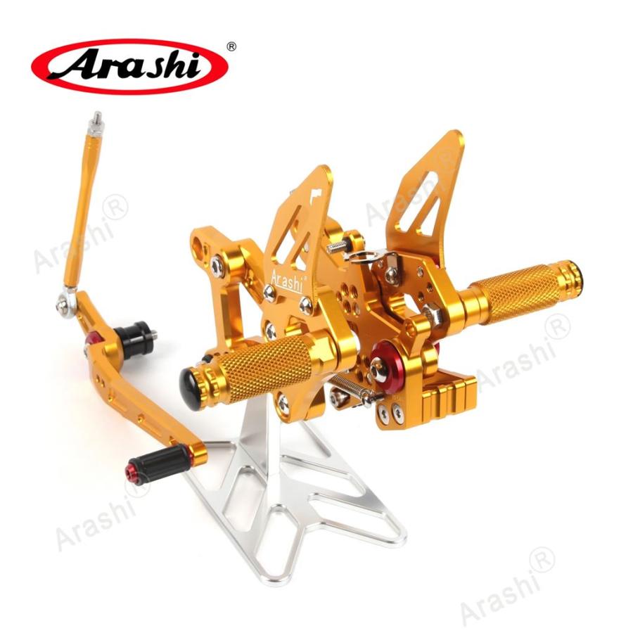 並行輸入品 Arashi V1.0 リアセット ホンダ CBR1000RR-R / SP 2021 - 2025 CBR 1000 RRR RR-R 2022 CNC フットレスト フットレス_5