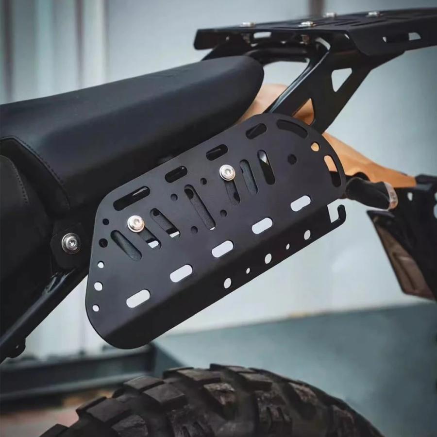 並行輸入品 デザートXアクセサリー バイクキャリアバッグホルダー ドゥカティ デザートX用 サドルバッグホルダー DESERT X