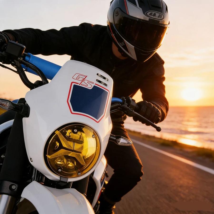 並行輸入品 BMW R12 G/S ヘッドライトプロテクターライトカバー保護ガード 2025- R12G/S R12GS
