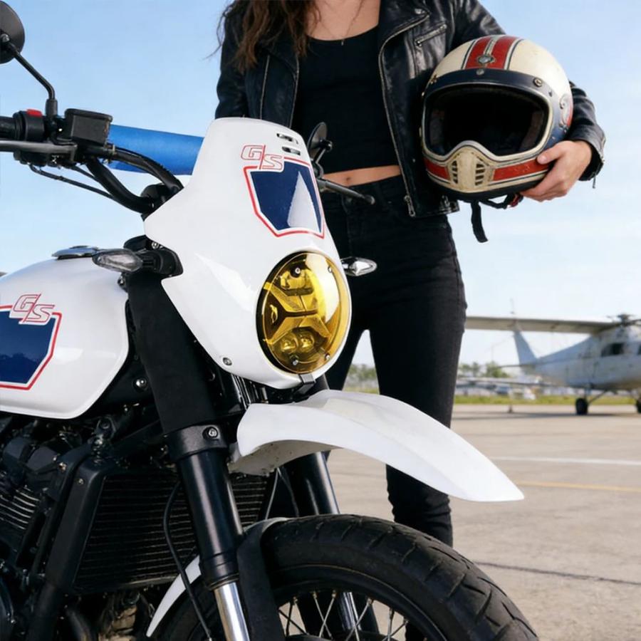 並行輸入品 BMW R12 G/S ヘッドライトプロテクターライトカバー保護ガード 2025- R12G/S R12GS