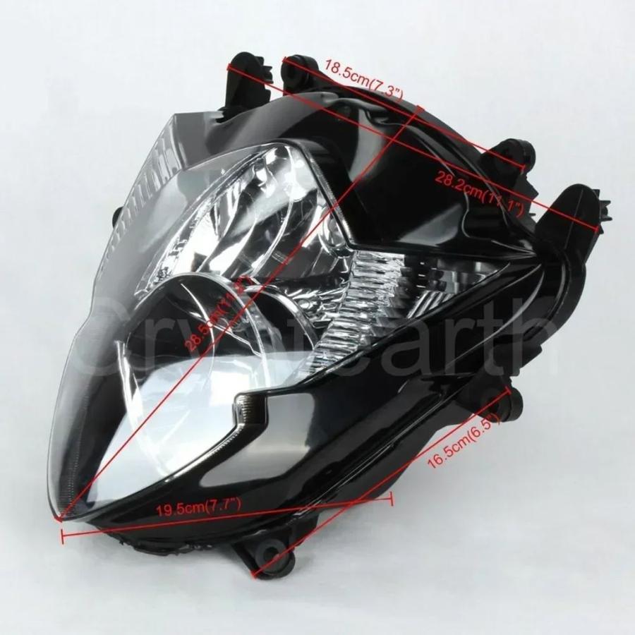 並行輸入品 ヘッドライトヘッドランプヘッドランプアセンブリキットスズキ GSXR1000 2005-2006 GSX-R1000 GSXR 1000_2