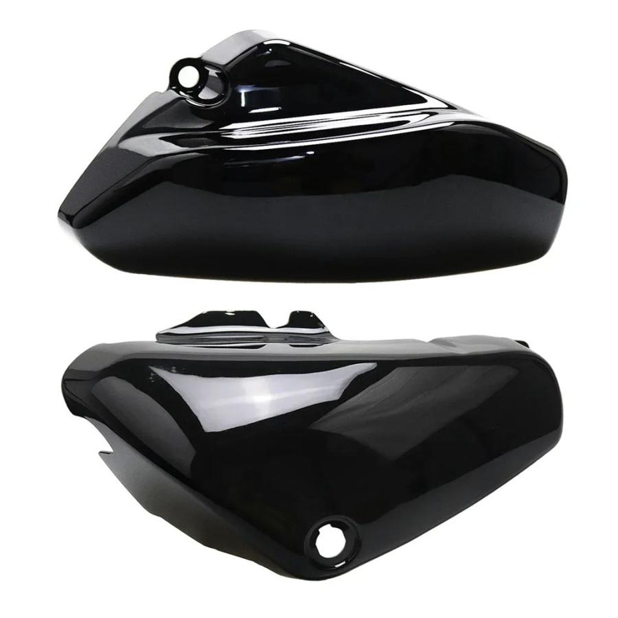 並行輸入品 左 + 右フェアリングプロテクターバッテリーサイドカバースズキブルバードボルイーサ C50 VL400 VL800 2005-2017 201
